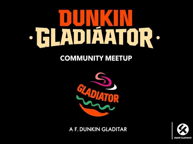 Dunkin Gladiator Community Meetup in Delhi
